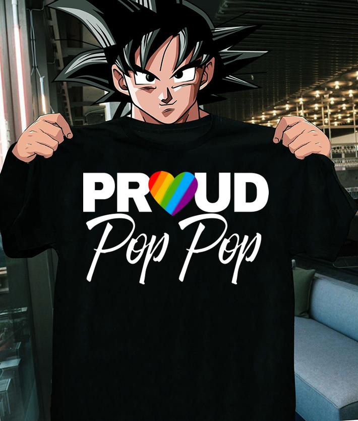 Mens Proud Pop Pop Gay Pride Month LGBTQ t-shirt