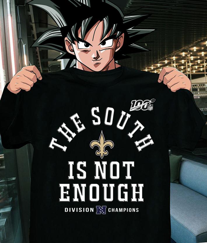 The South Is Not Enough Division Champions New Orleans Saints t-shirt shirt