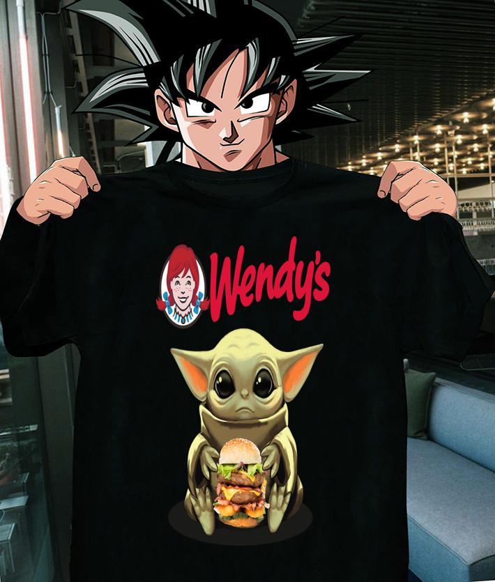 Baby Yoda Hug Hamburguesas Wendy’s Star Wars t-shirt