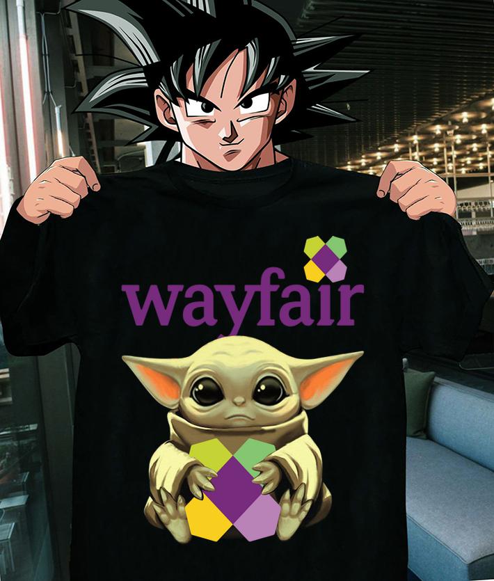 Star Wars Baby Yoda Hug Wayfair t-shirt