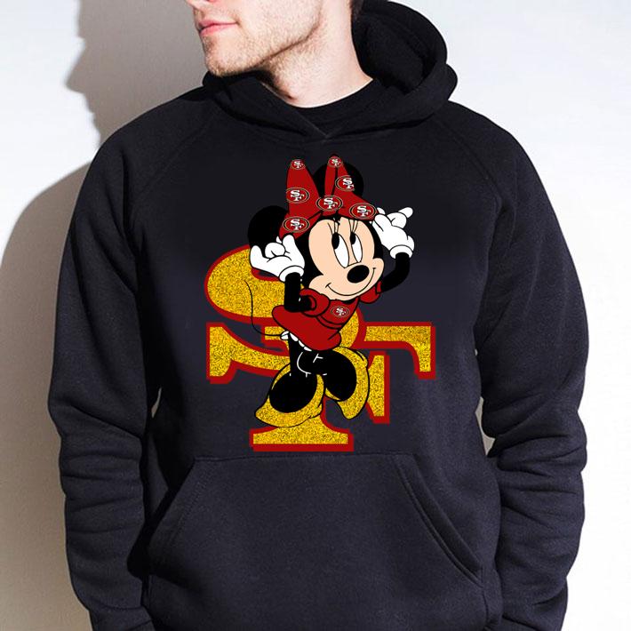 Minnie Mouse San Francisco 49ers t-shirt