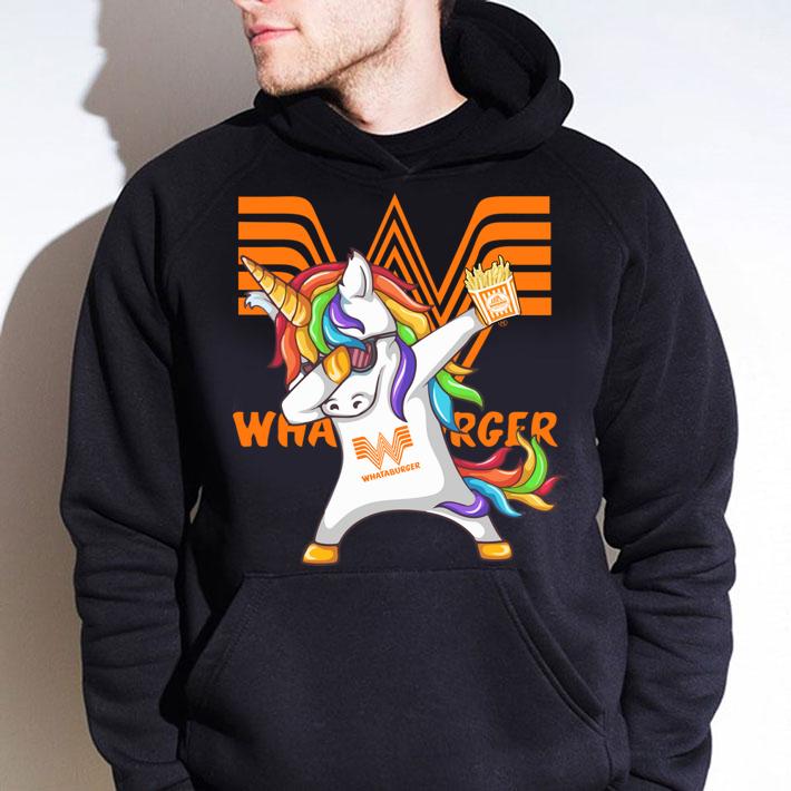 Whataburger Unicorn Dabbing t-shirt