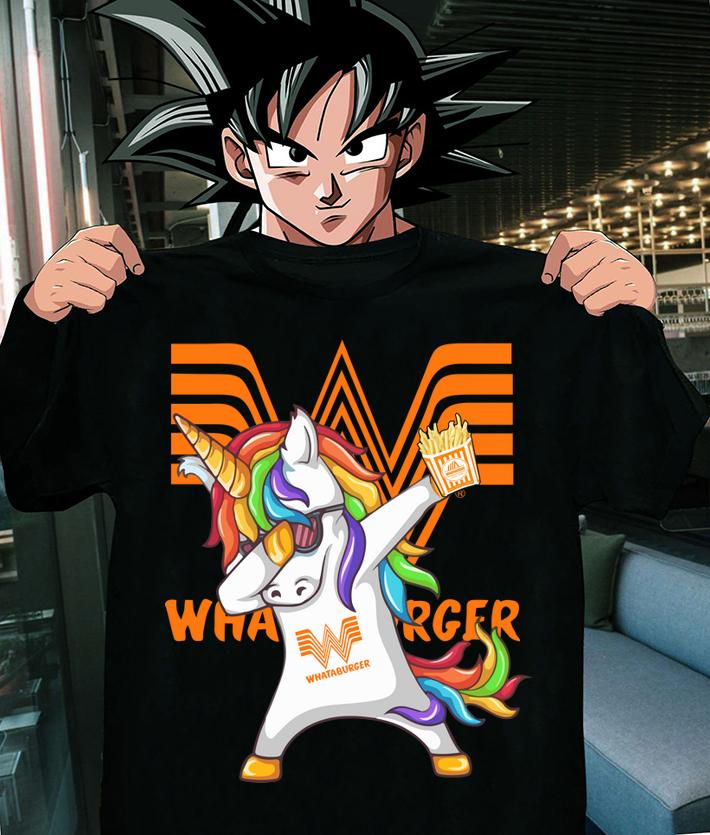 Whataburger Unicorn Dabbing t-shirt