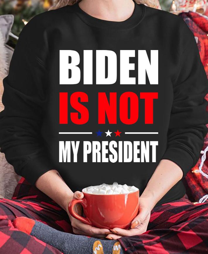 Joe Biden Is Not My President Stars 2020 t-shirt