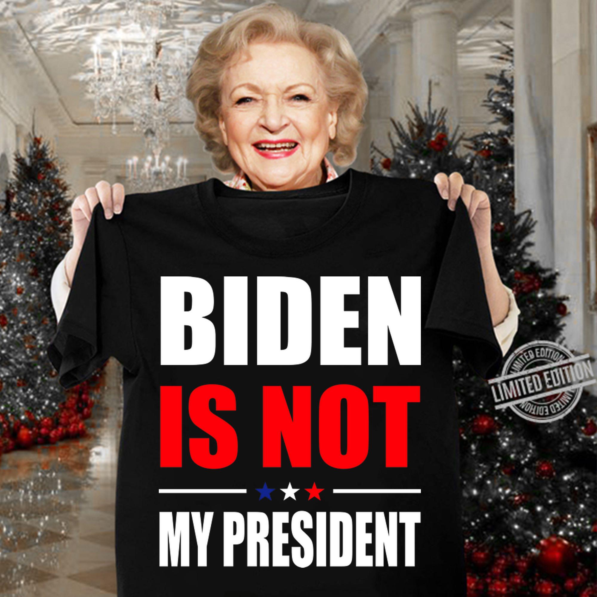 Joe Biden Is Not My President Stars 2020 t-shirt