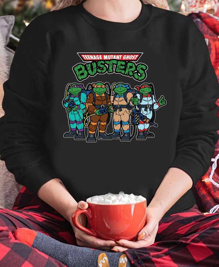 Ninja Turtles Teenage Mutant Ghostbusters t-shirt sweatshirt