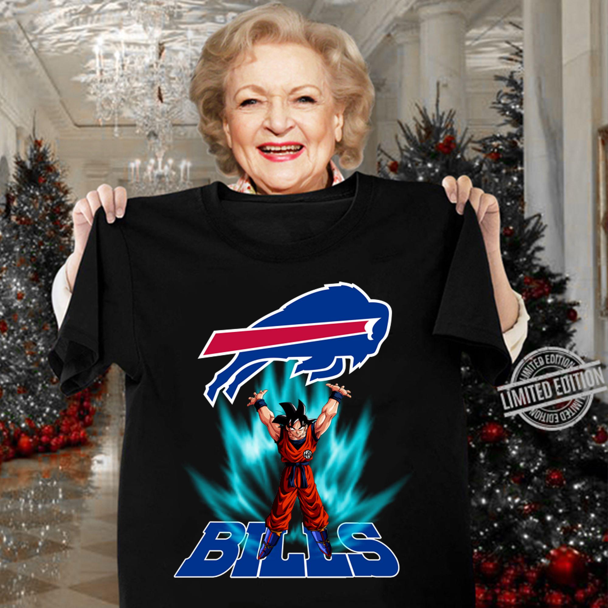 Son Goku Buffalo Bills Dragon Ball Z t-shirt woman shirt