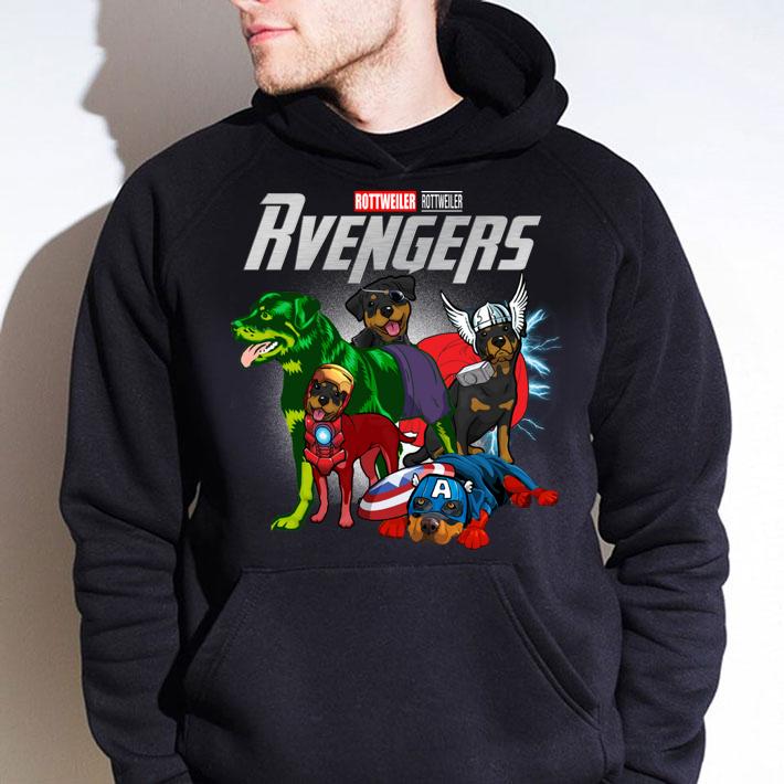 Rottweiler Rvengers Marvel Avengers t-shirt