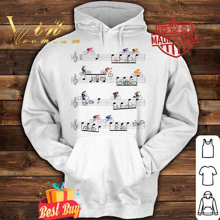 Cycling Music Note t-shirt