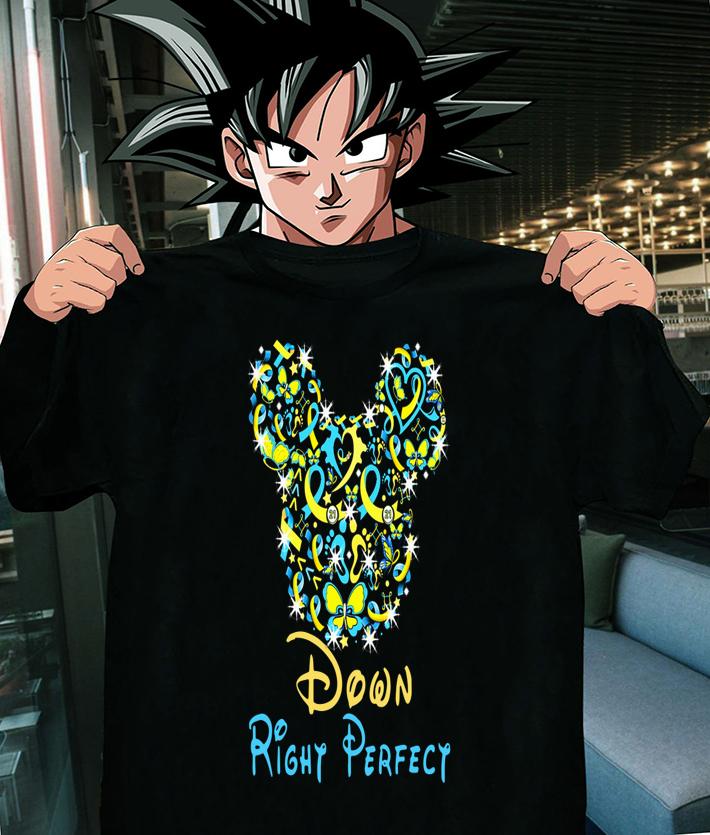 Down Right Perfect Mickey Mouse Disney t-shirt