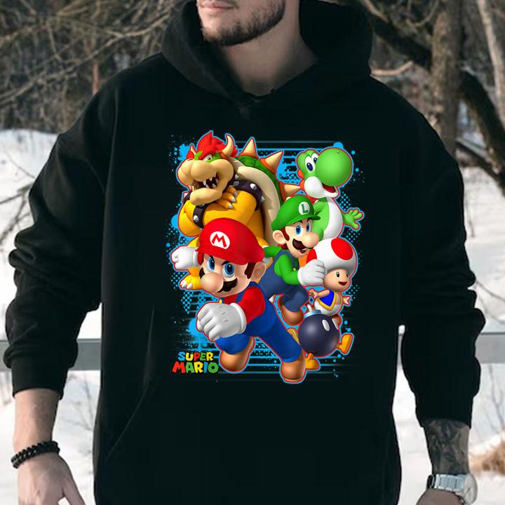 Nintendo Super Mario Luigi Bowser Spray t-shirt