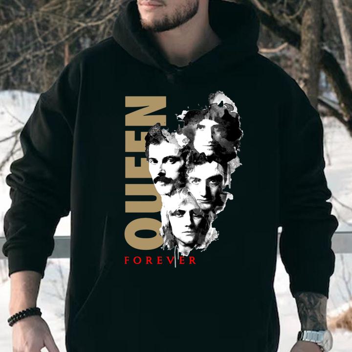 Queen Forever Queen Band Faces t-shirt