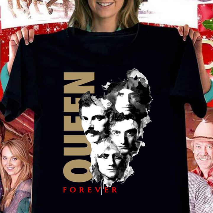 Queen Forever Queen Band Faces t-shirt