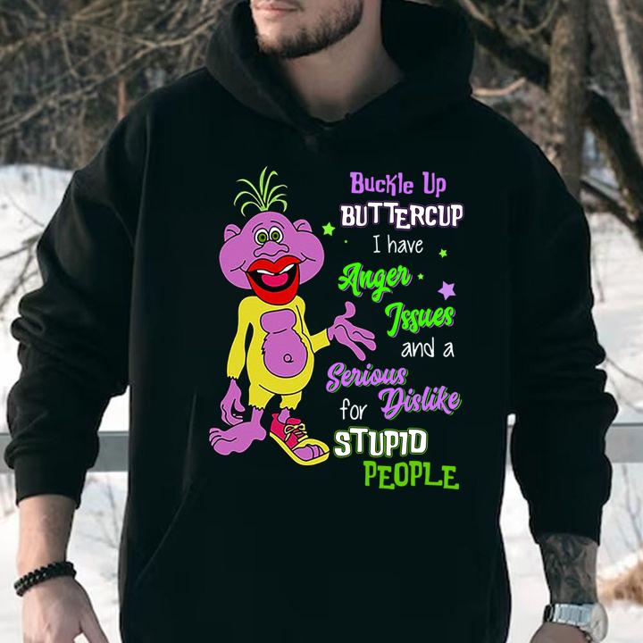Hot Peanut Jeff Dunham buckle up buttercup i have anger issues t-shirt
