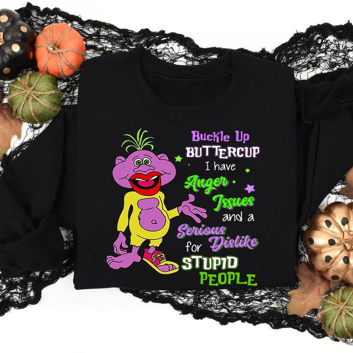 Hot Peanut Jeff Dunham buckle up buttercup i have anger issues t-shirt