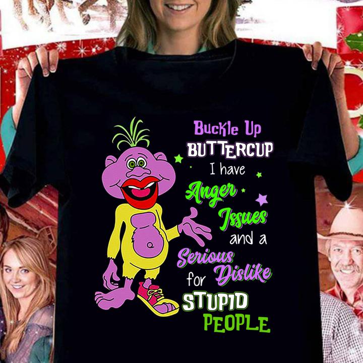 Hot Peanut Jeff Dunham buckle up buttercup i have anger issues t-shirt