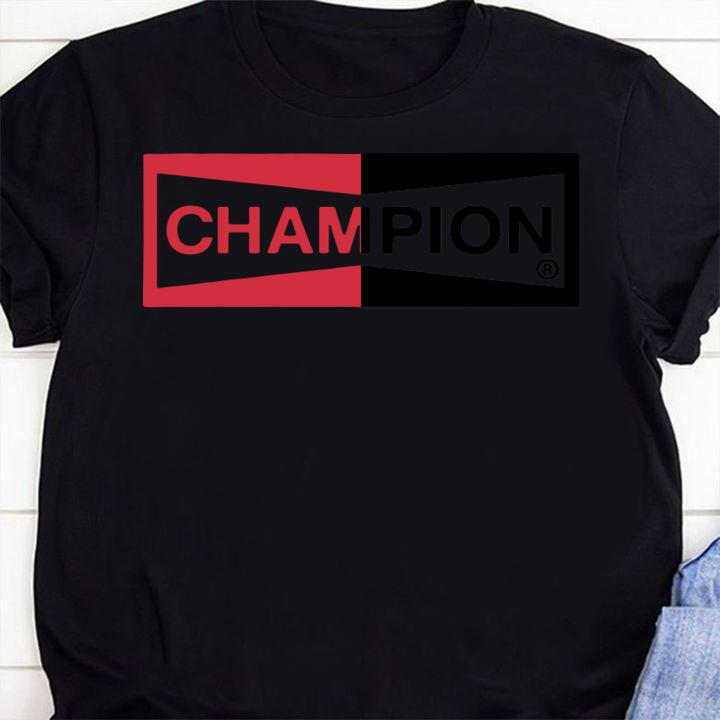 Once Upon A Time Brad Pitt Cliff Booth Champion Spark Plug t-shirt 1 Clothing, Fathers Day T-shirt