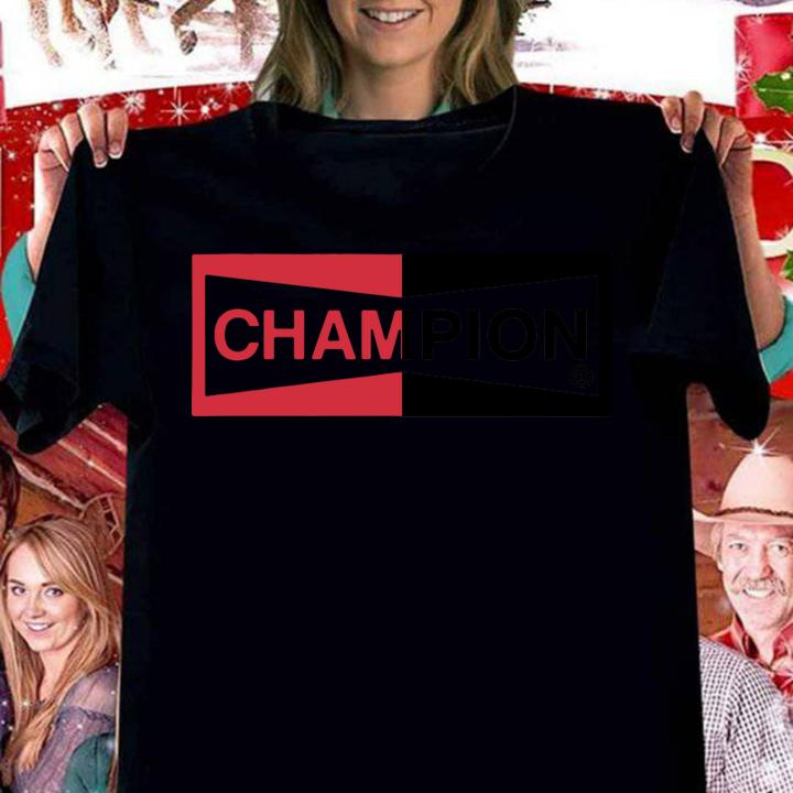 Once Upon A Time Brad Pitt Cliff Booth Champion Spark Plug t-shirt