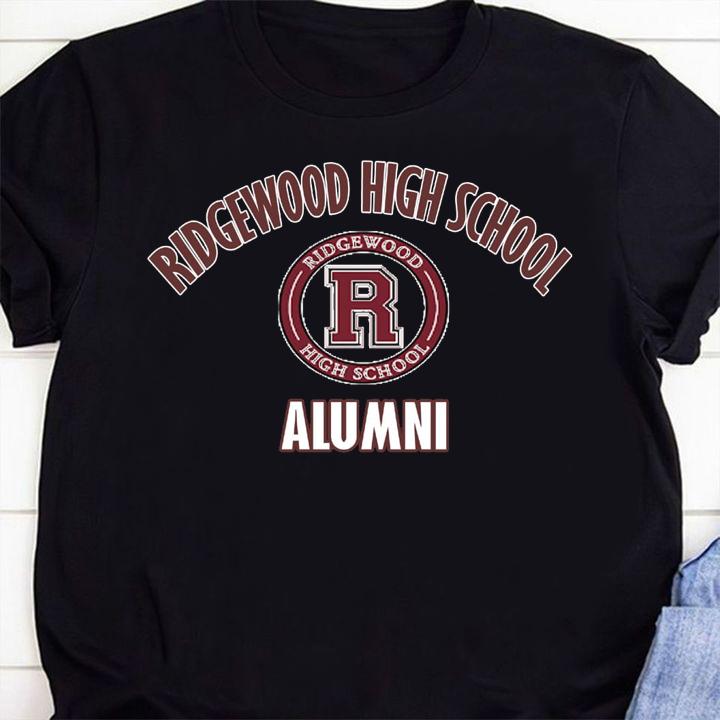 Ridgewood High School Alumni t-shirt 6 graphic design