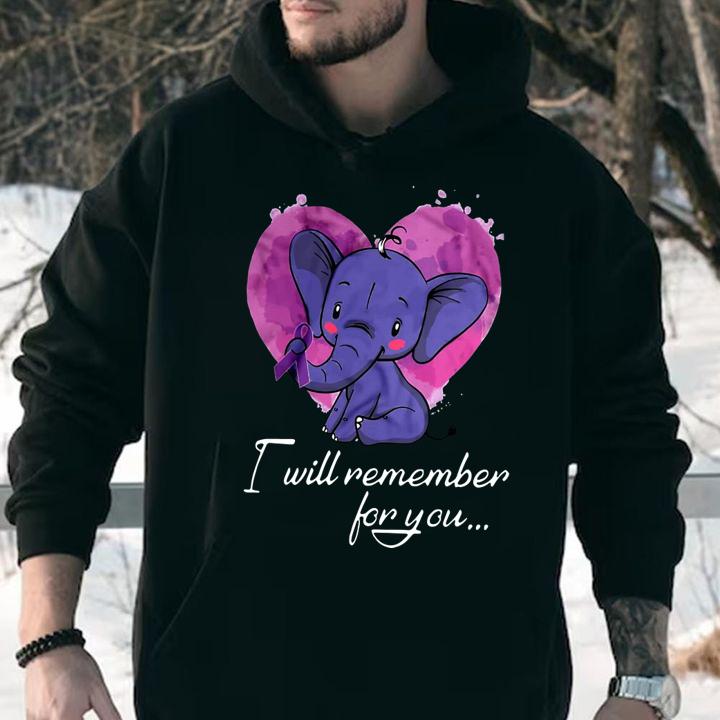Elephant Will Remember t-shirt