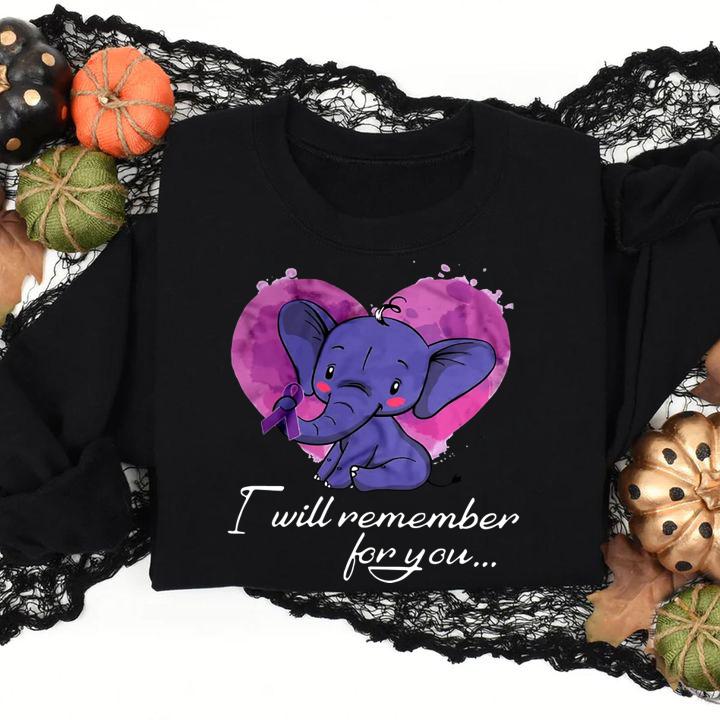Elephant Will Remember t-shirt