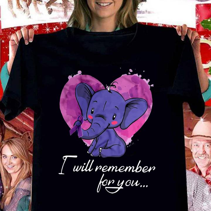 Elephant Will Remember t-shirt