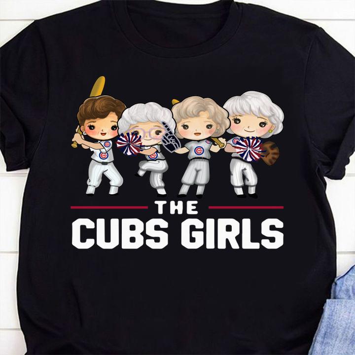 Hot The Golden Girls The Cubs Girls t-shirt 6 Fathers Day T-shirt