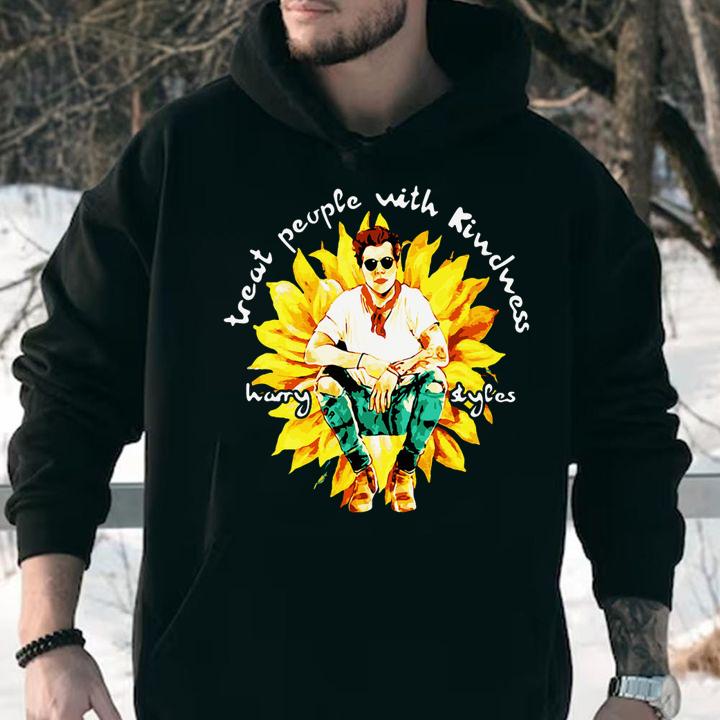 Sunflower treat people with kindness Harry Styles t-shirt