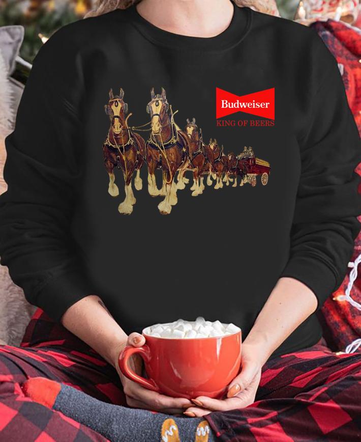Budweiser Clydesdale Horse t-shirt sweatshirt
