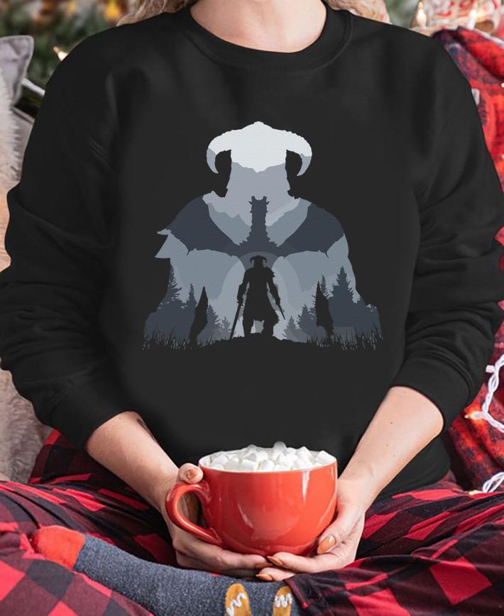 The Elder Scrolls V Skyrim Dragonborn t-shirt
