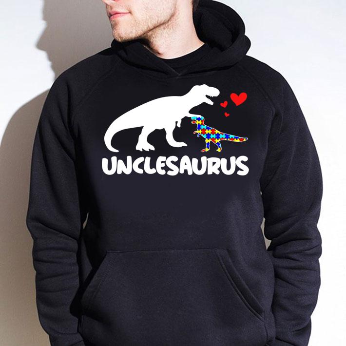 Dinosaur Autism Uncle Unclesaurus Autistic Awareness Gift t-shirt
