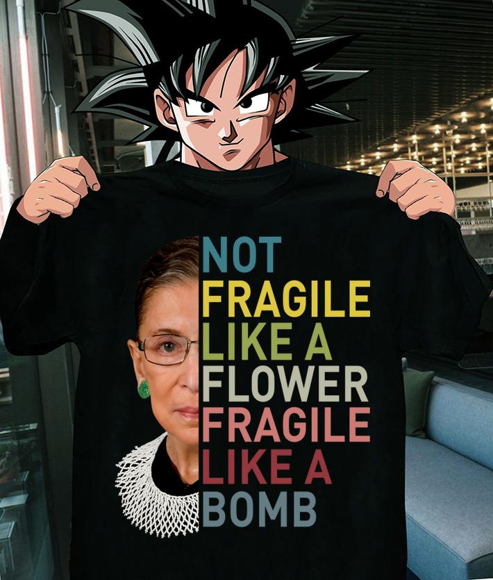 Not Fragile Like A Flower Fragile Like Bomb t-shirt