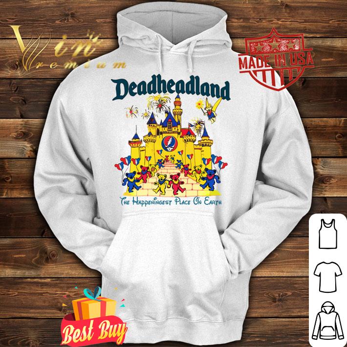 Grateful Dead Deadheadland The Happeningest Place On Earth t-shirt