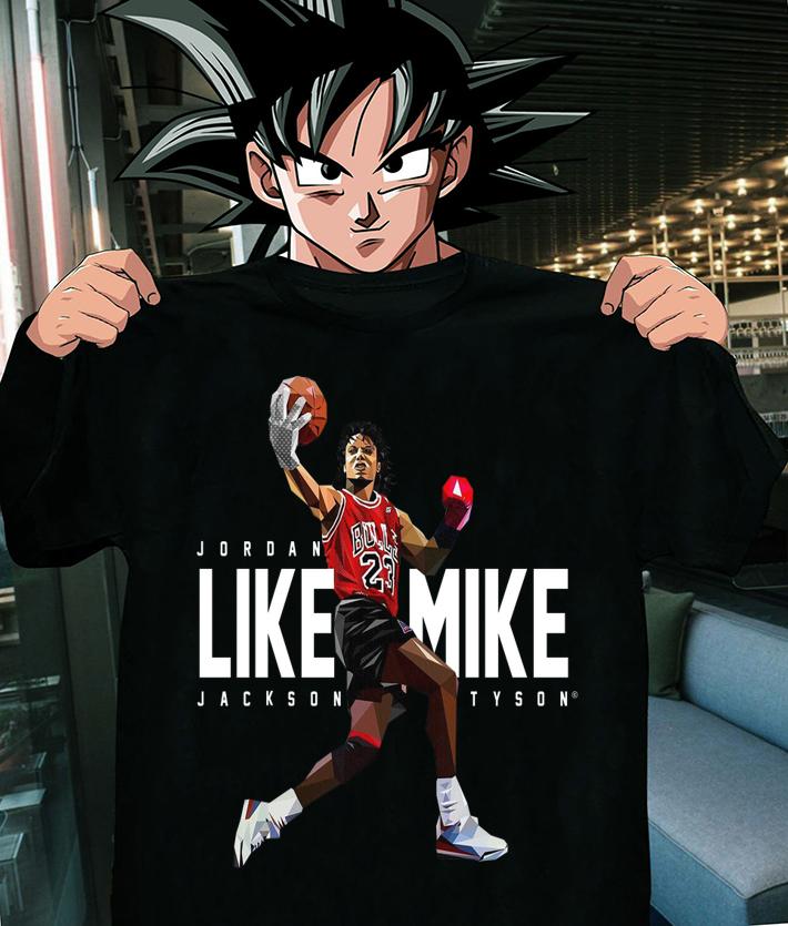 Jordan Like Mike Jackson Tyson Mike Tyson t-shirt