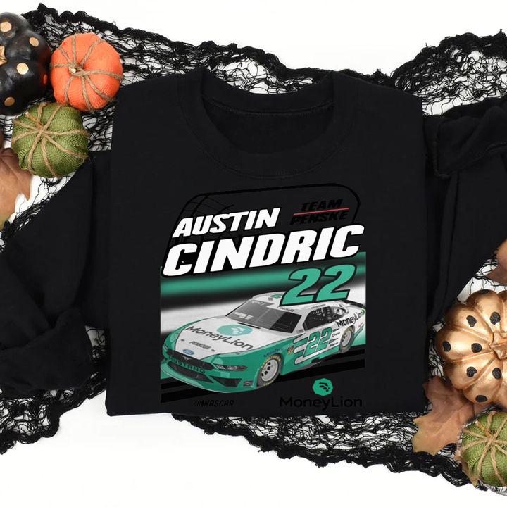 team penske austin 22 cindric sweatshirt - Team Penske Austin 22 Cindric  t-shirt