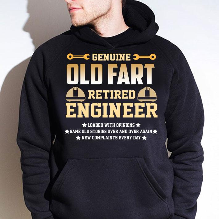 Genuine Old Fart Retired Engineer t-shirt