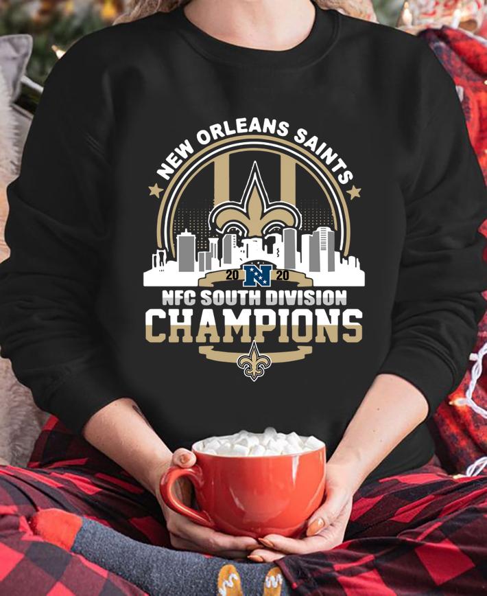 New Orleans Saints 2020 NFC South Division Champions t-shirt sweatshirt