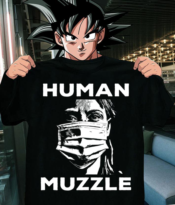 Masks Human Muzzles Anti Lockdown No Mask Protest Conspiracy t-shirt