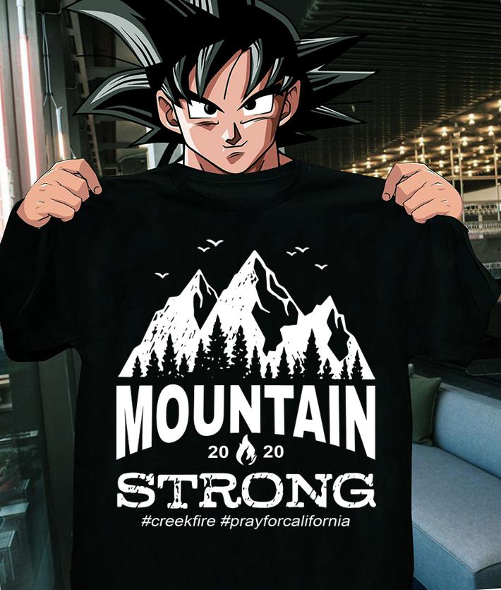 Creek Fire Mountain Strong t-shirt