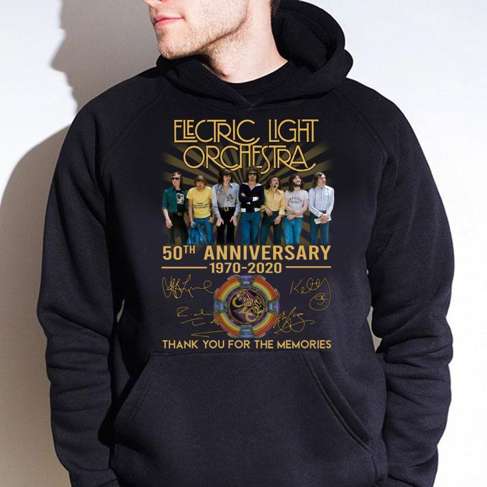 Electric Light Orchestra 50th Anniversary Thank You For The Memories Signature t-shirt