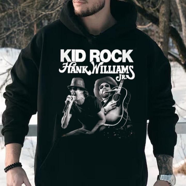 Kid Rock and Hank Williams Jr. t-shirt