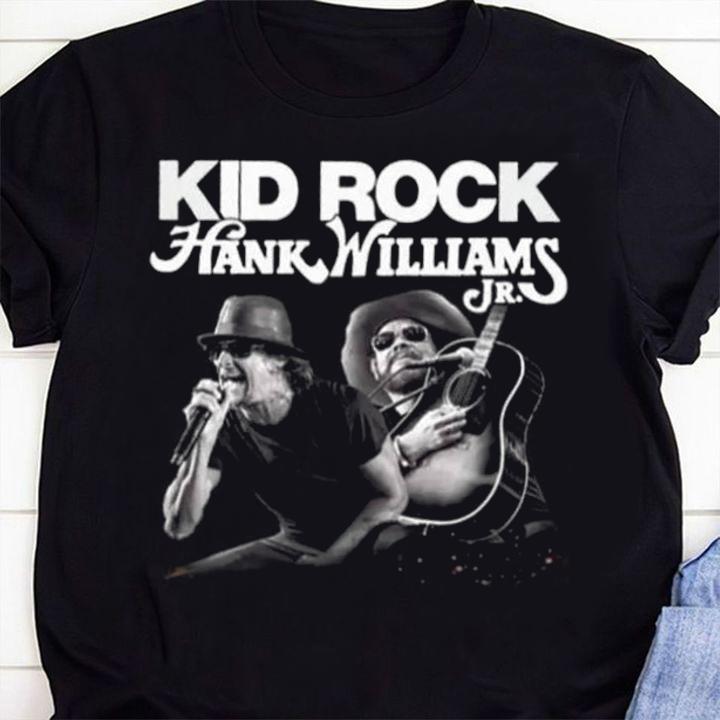 Kid Rock and Hank Williams Jr. t-shirt 4 personalized t-shirts