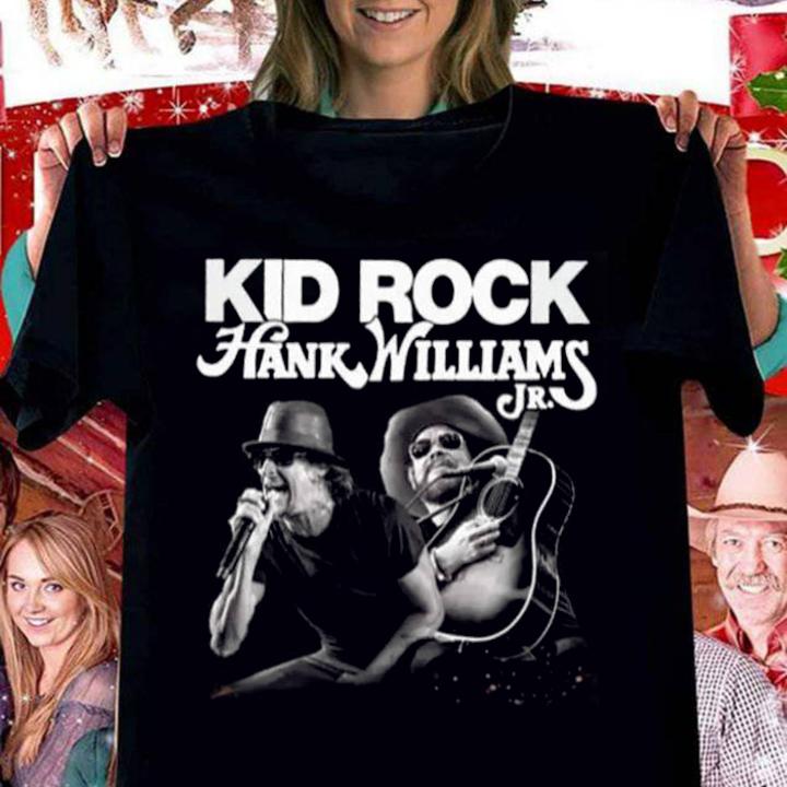 Kid Rock and Hank Williams Jr. t-shirt