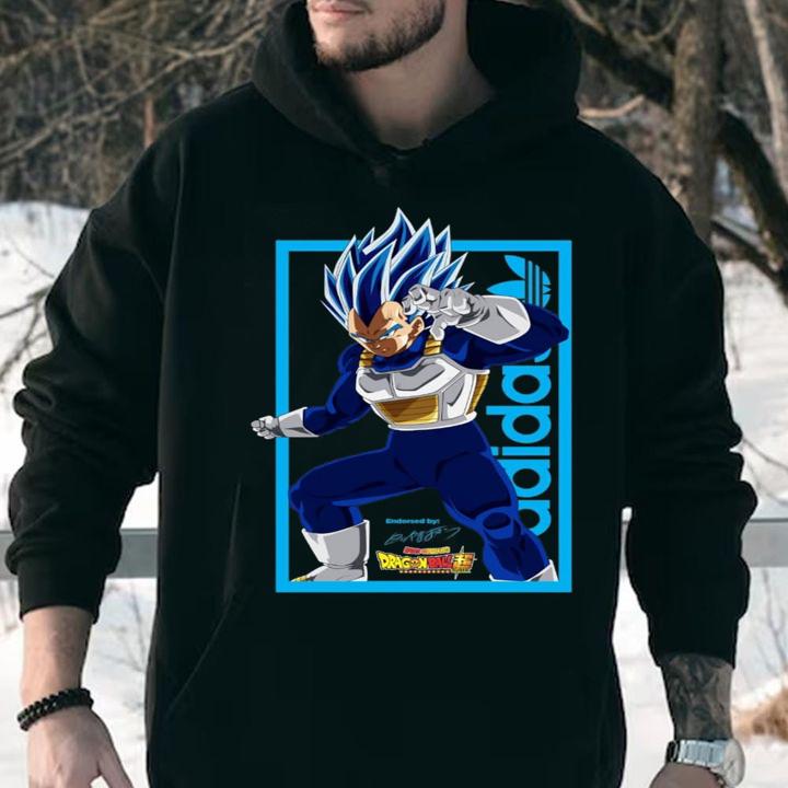 Vegeta SS Blue Evolved Adidas Originals Dragon Ball Super t-shirt
