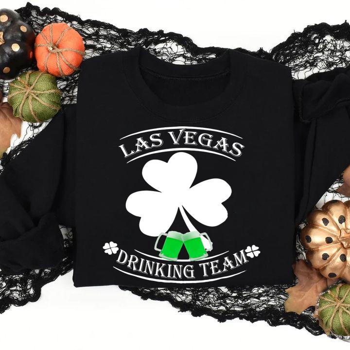 Las Vegas Drinking Team Saint Patricks Day t-shirt