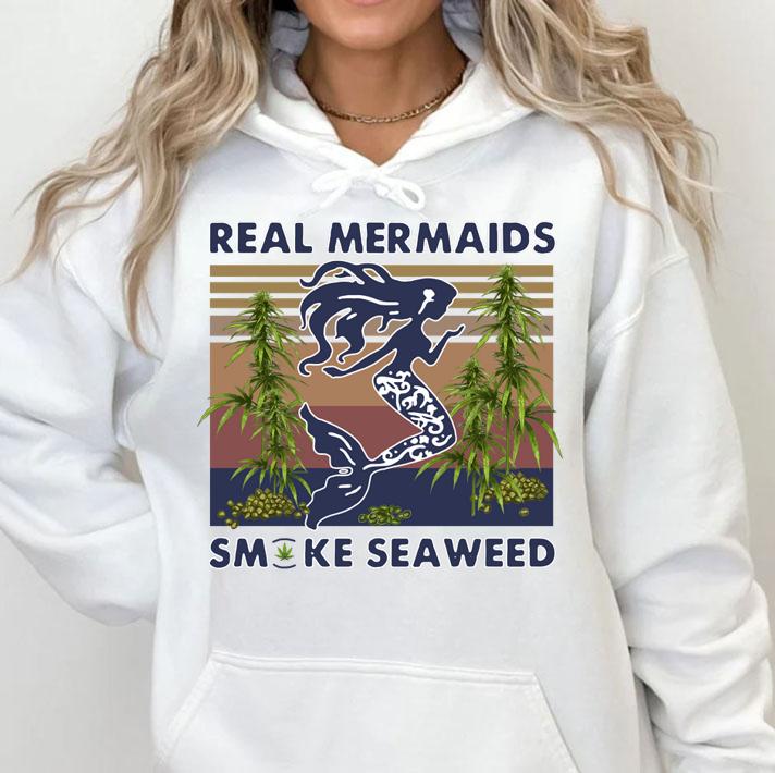 Real mermaids Smoke seaweed vintage t-shirt