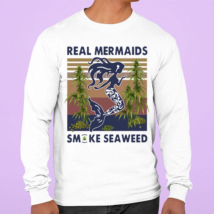 Real mermaids Smoke seaweed vintage t-shirt