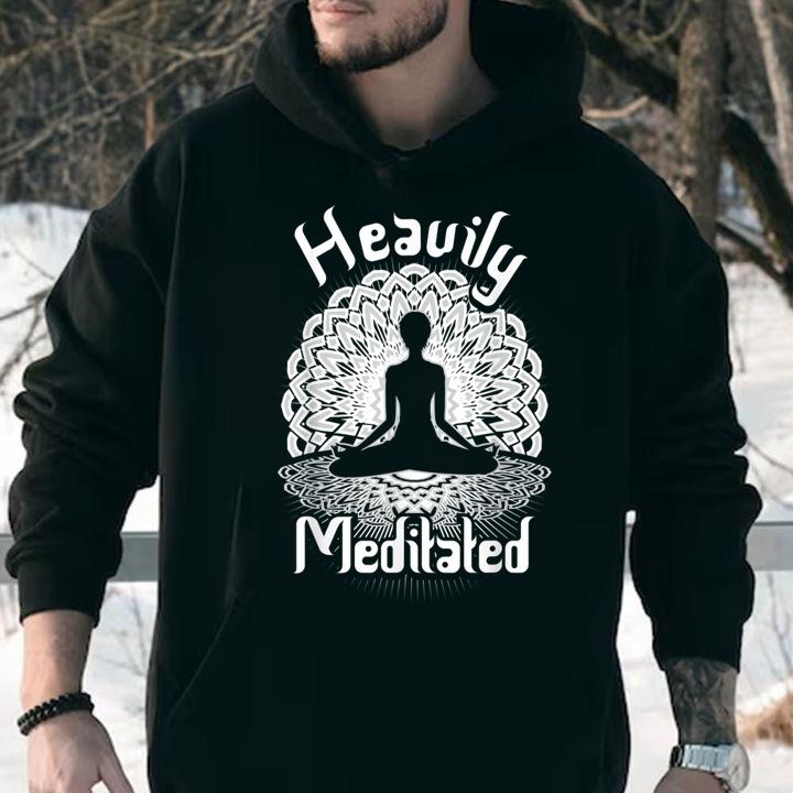 Heavily Meditated Yoga Spiritual Mandala t-shirt