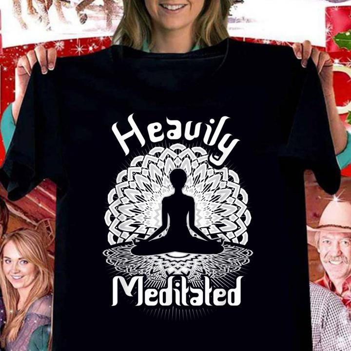 Heavily Meditated Yoga Spiritual Mandala t-shirt