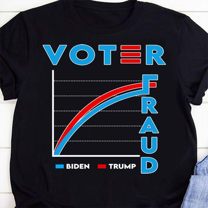 Voter Fraud Biden Trump Us Presidential Election 2020 t-shirt 4 Postmaloneshirt News